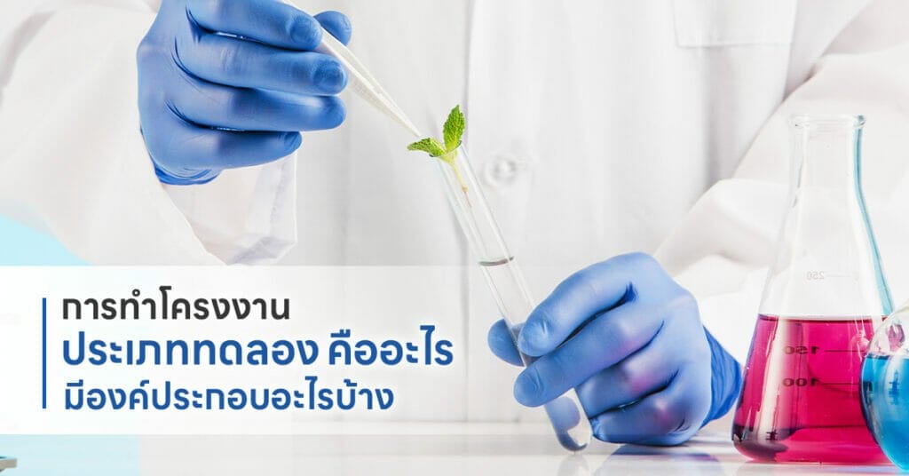 โครงงานประเภททดลอง